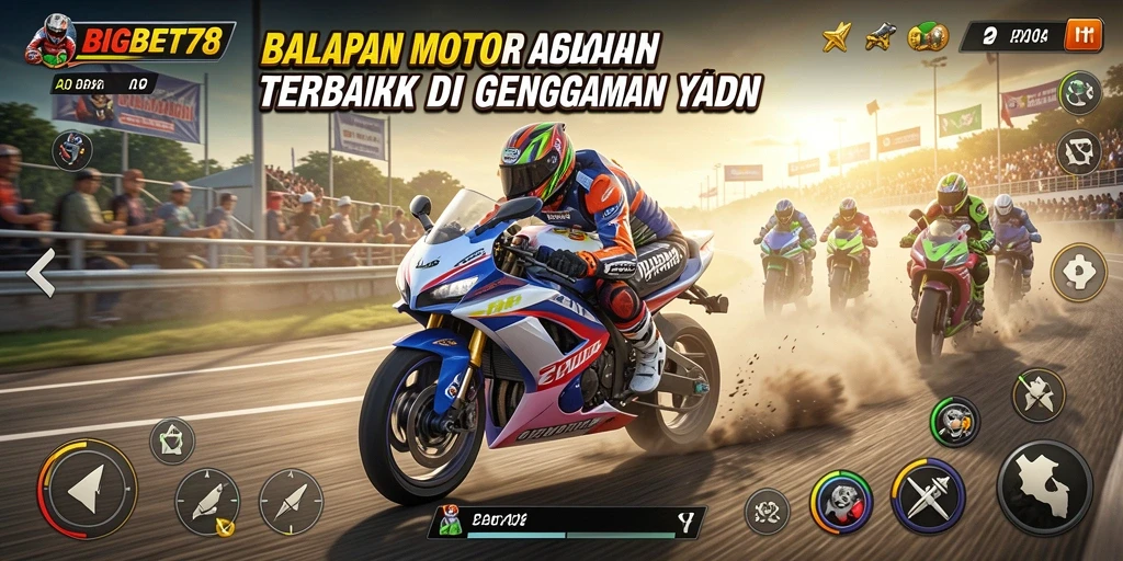 Screenshot dari gameplay yang mendebarkan di BIGBET78.