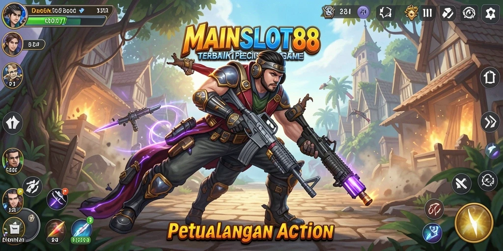 Tampilan menarik dari gameplay Action di MAINSLOT88.