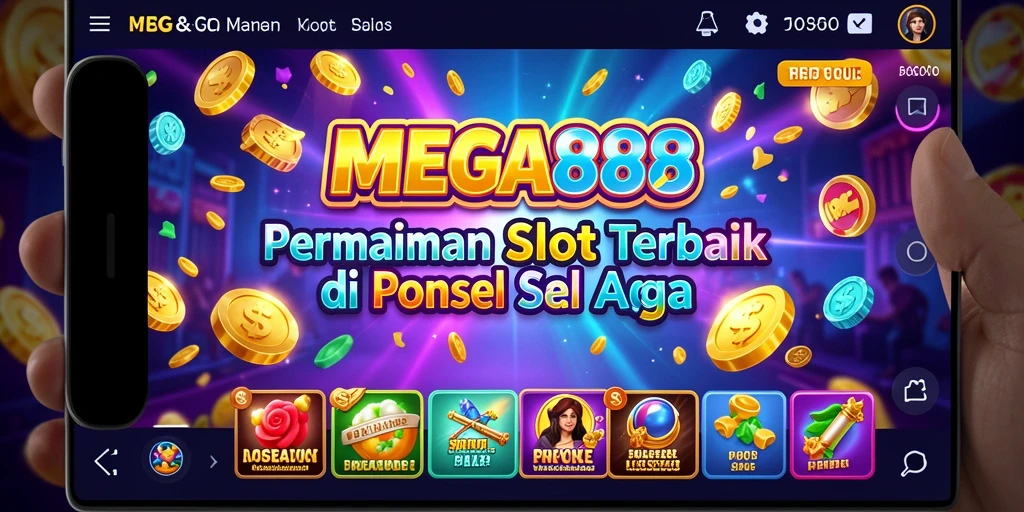 Tampilan menarik dari gameplay Slot di MEGA888.
